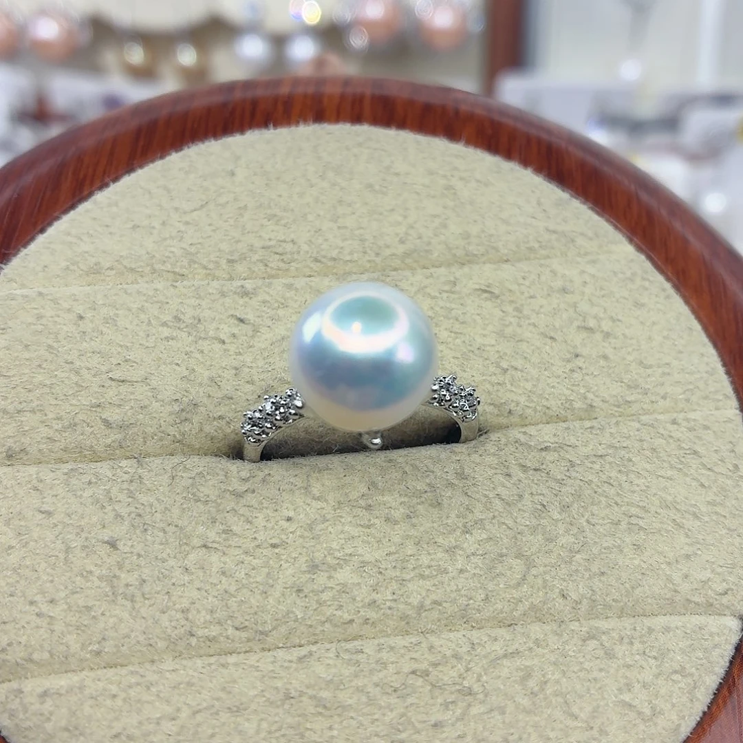 戒指淡水珍珠合金