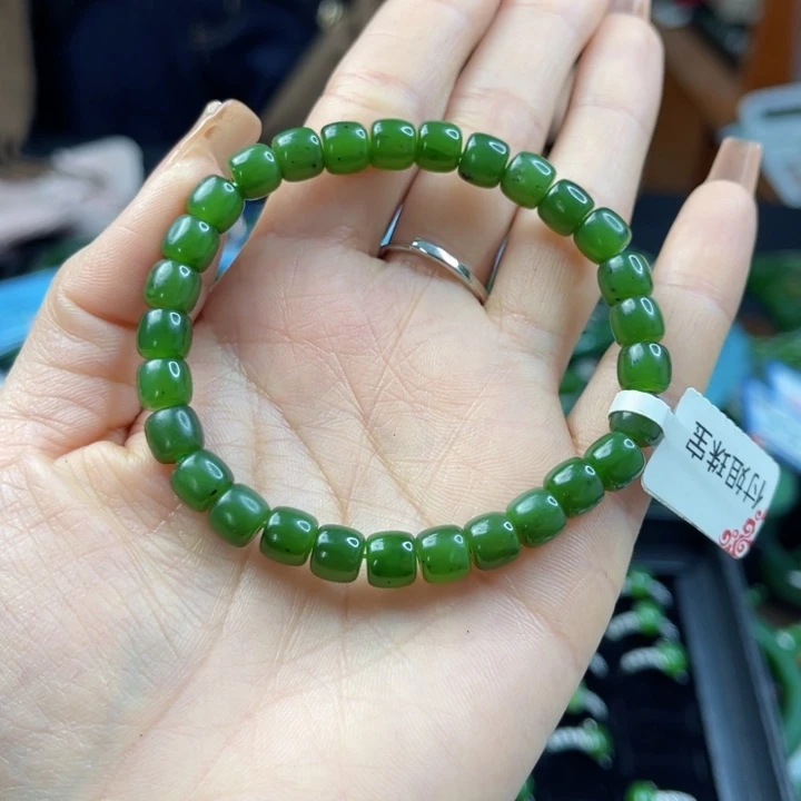 【闪购商品】和田玉（碧玉）手链未镶嵌