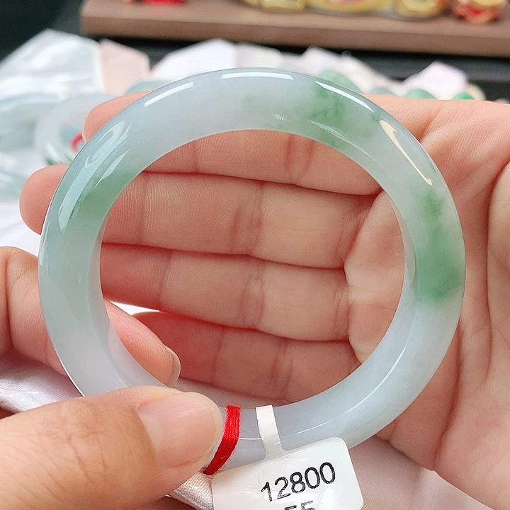 未镶嵌手镯翡翠55正