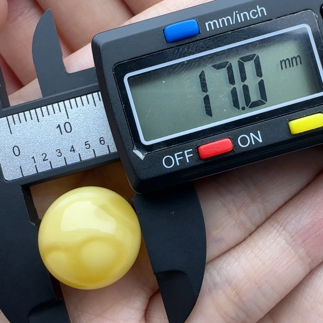 3***g蜜蜡未镶嵌裸石飘花圆珠