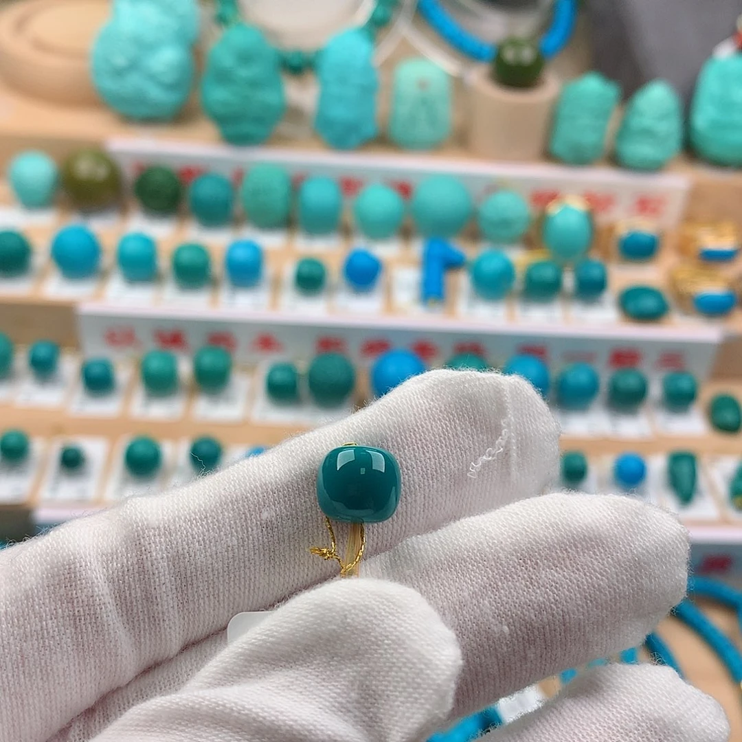 绿松石未镶嵌配饰8.8-8