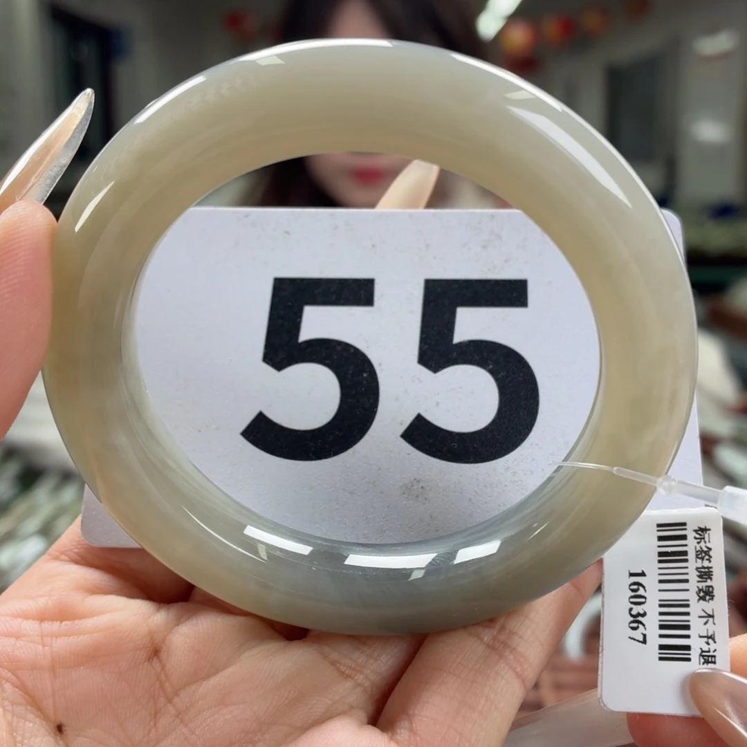 和田玉未镶嵌手镯结构