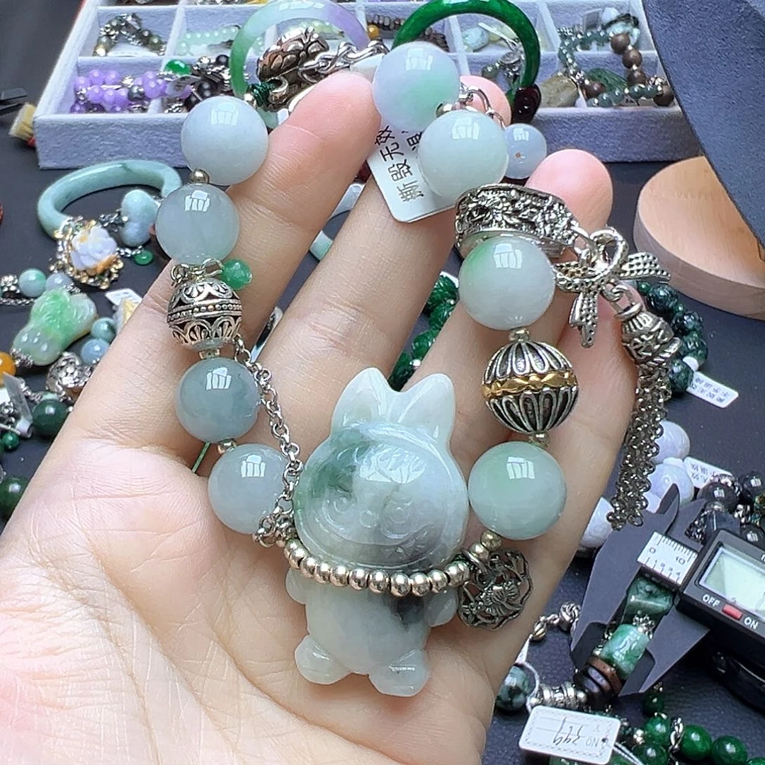 晓***2翡翠未镶嵌手链199