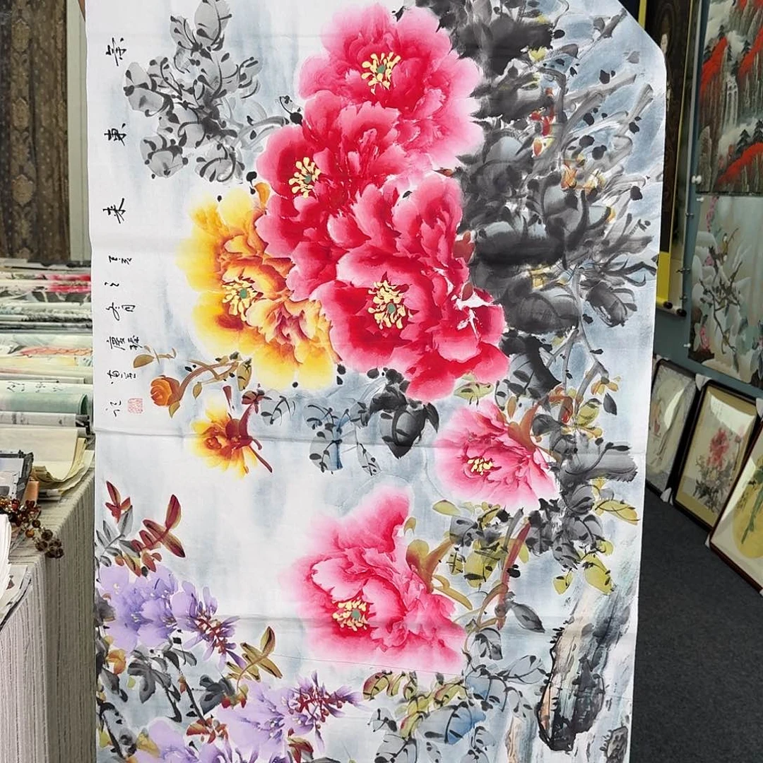 纯手绘的好年画作品