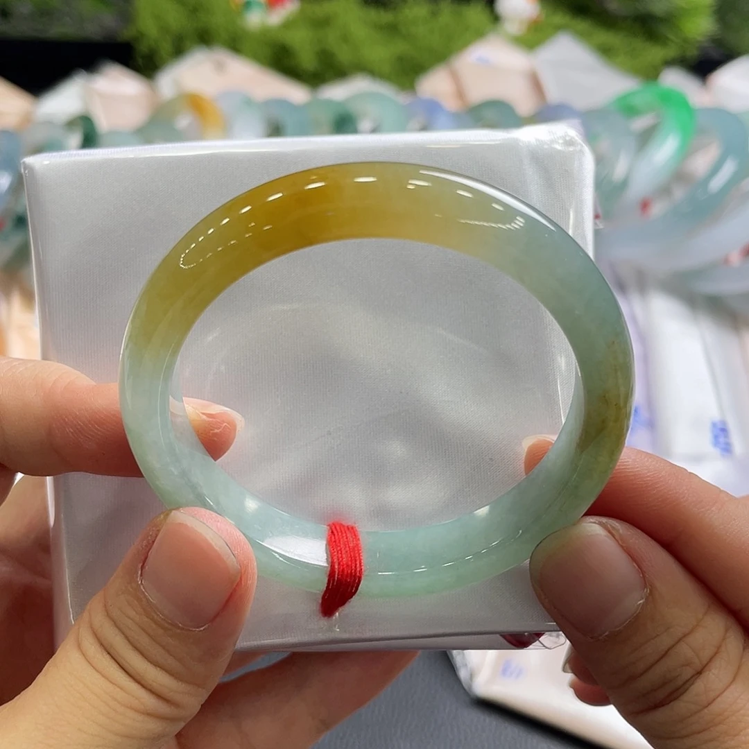 翡翠手镯未镶嵌51.5正