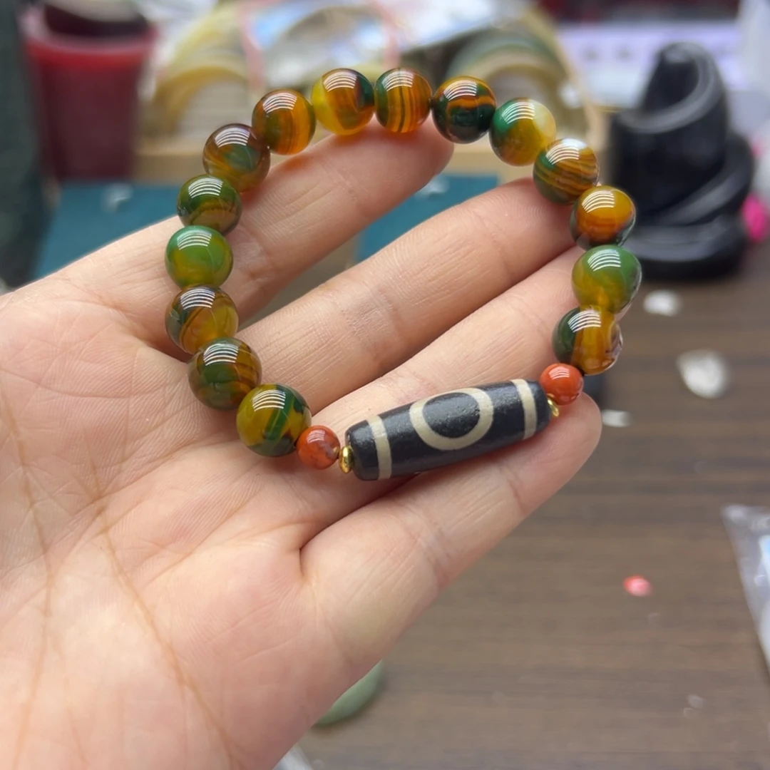 玛瑙/玉髓未镶嵌手链825