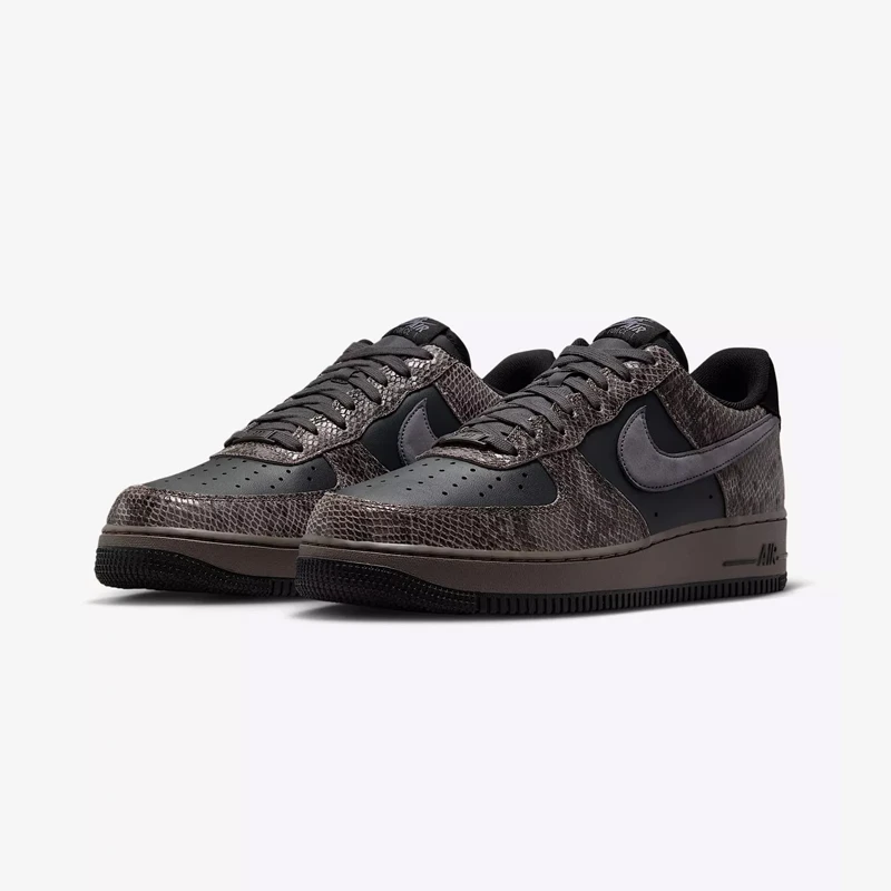 Nike Air Force 1 AF1 黑灰 防滑耐磨低帮板鞋 HF2898-001