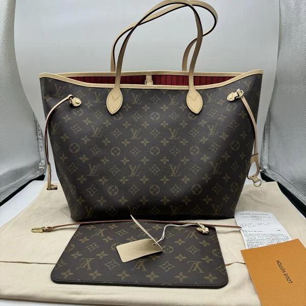 全新未使用 LouisVuitton/路易威登 neverfull中号/6624 5735