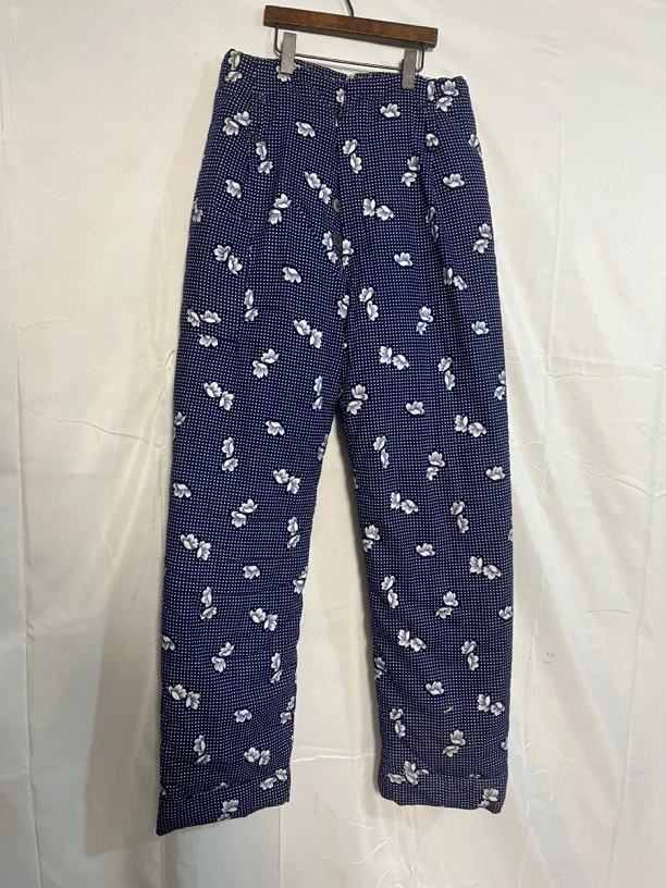 女款中码里外纯棉厚棉裤