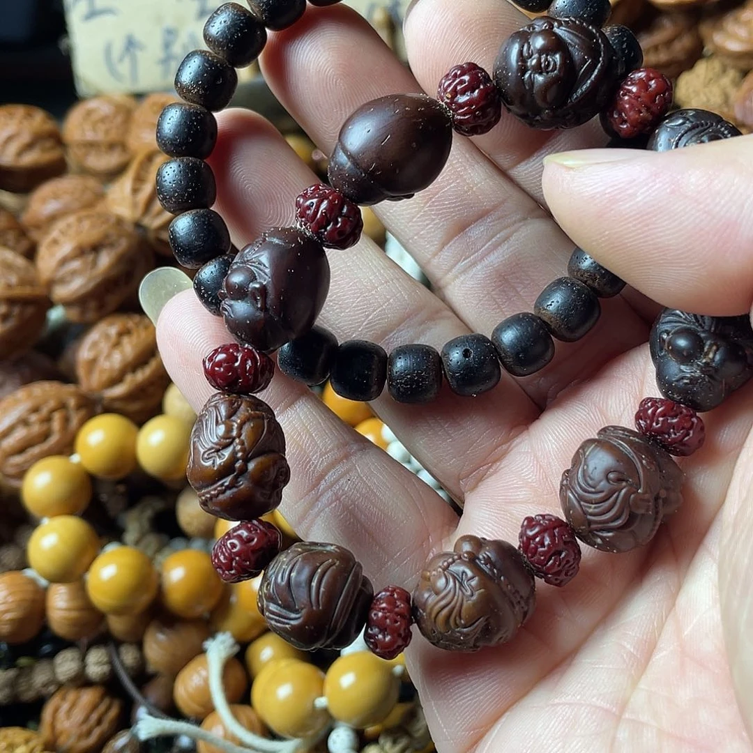 佛螺菩提吊坠两件套