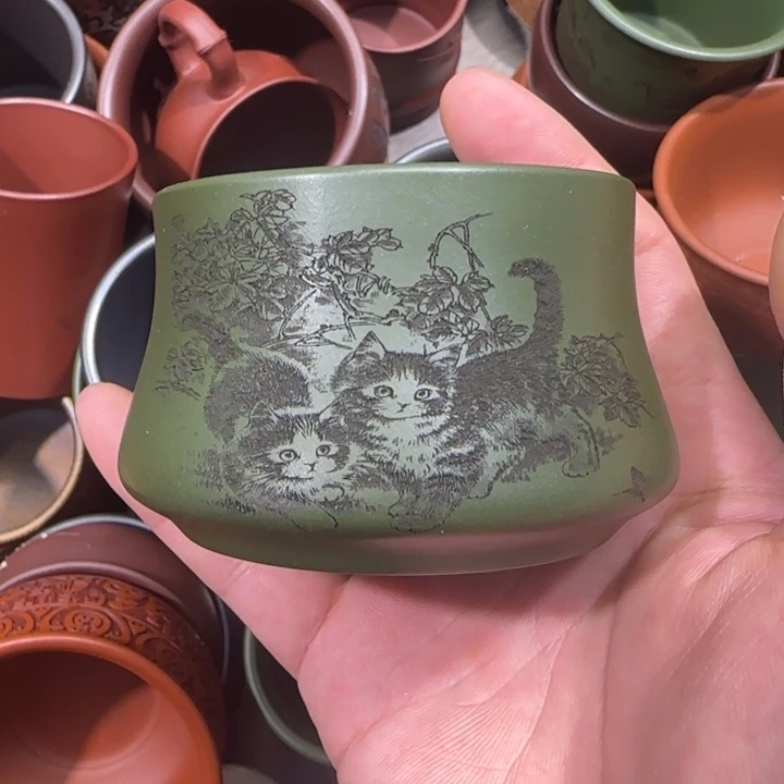 茶杯紫砂全手工制作工艺
