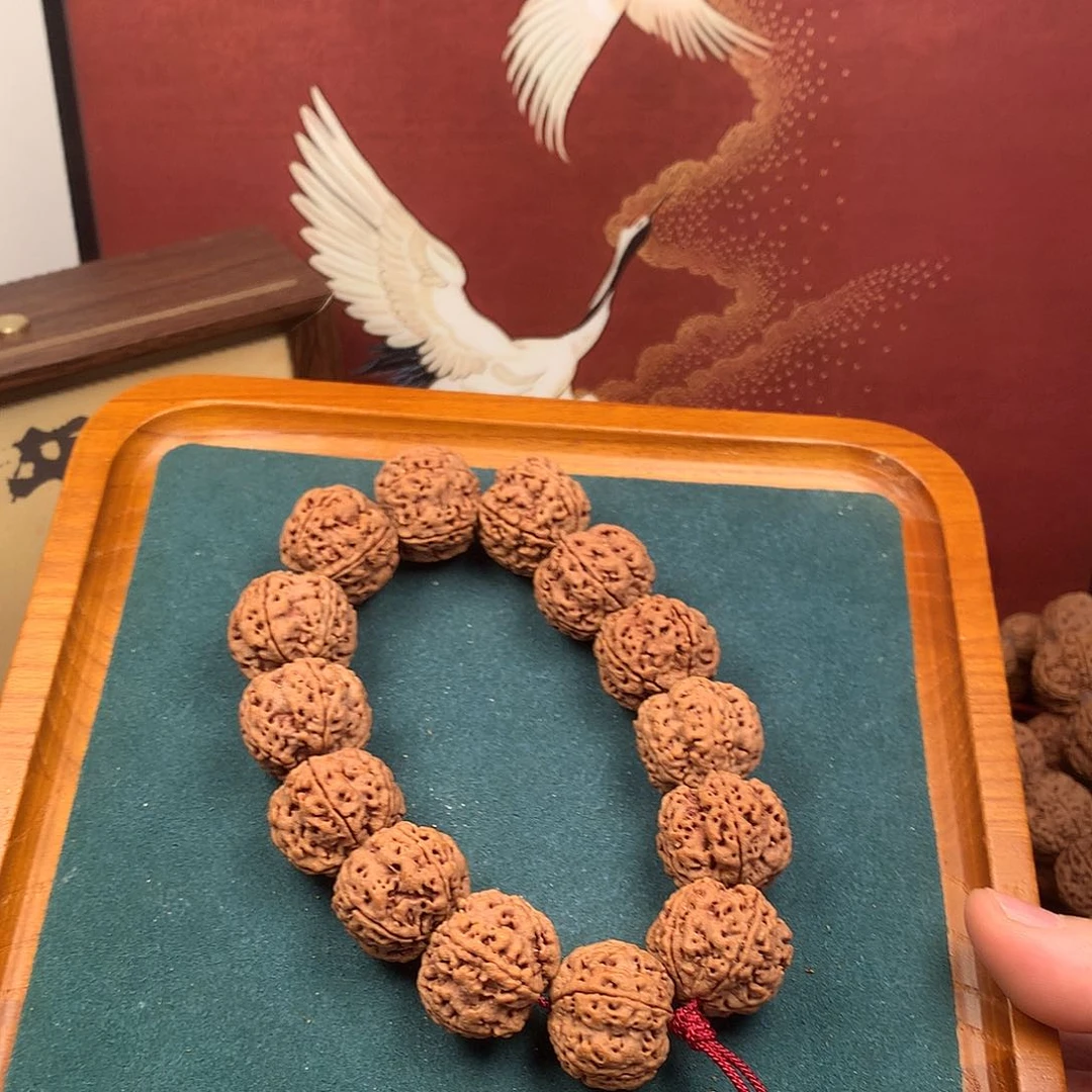 手串金刚菩提8、高山铁籽25.5mm