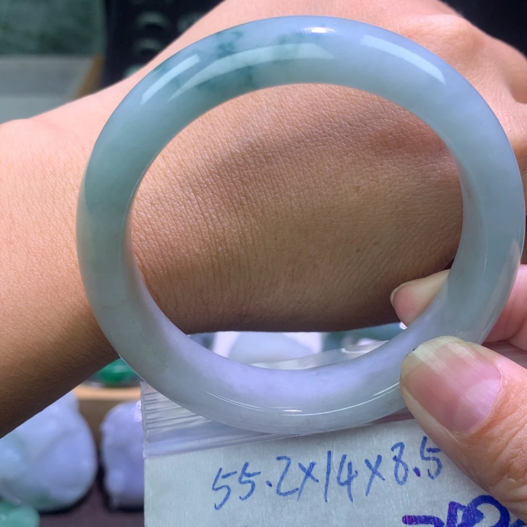 未镶嵌定制翡翠手镯55
