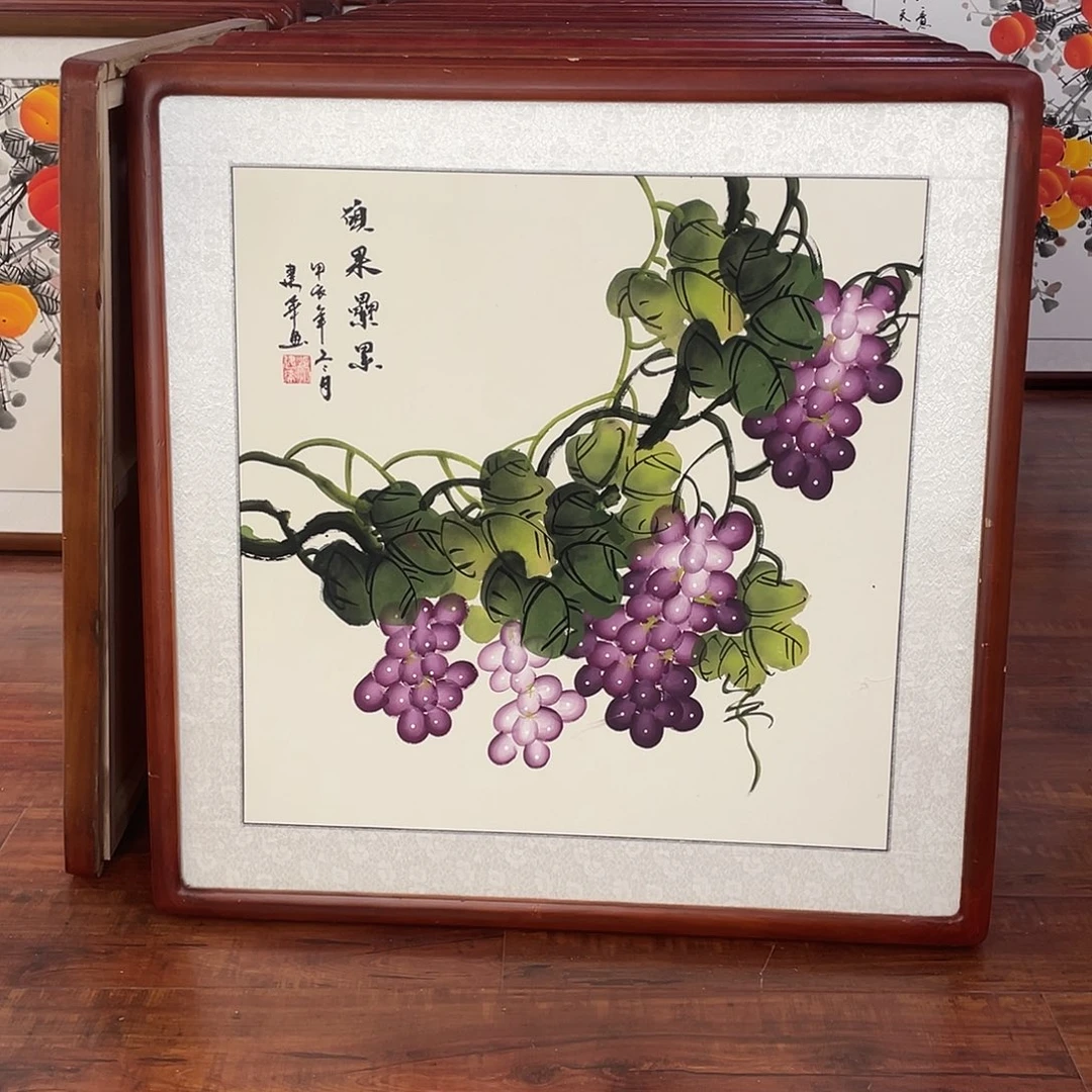 国画带框尺寸63*63厘米