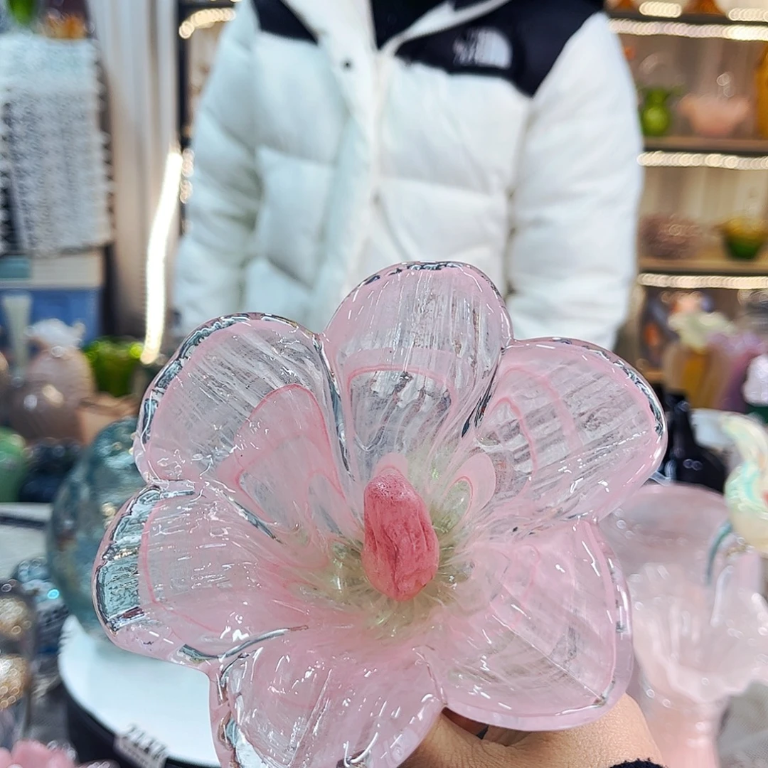 琉璃花瓶摆件家悦