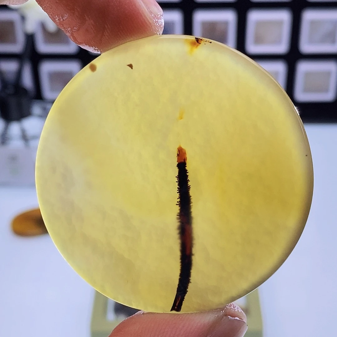 玛瑙/玉髓未镶嵌吊坠(不含链)412