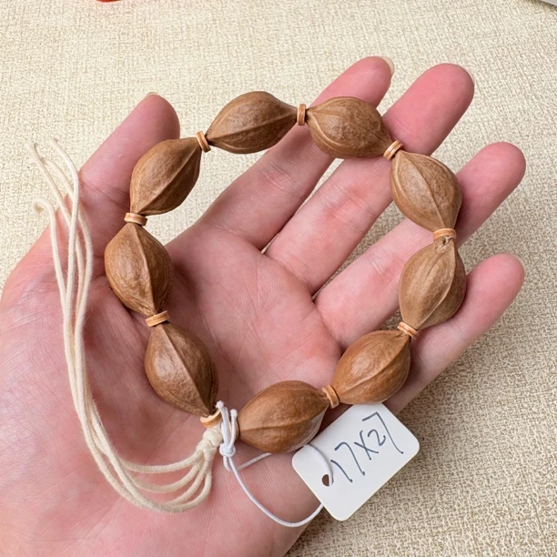 纯原铁核17x27梅林铁核原生态橄榄核原皮素串手串