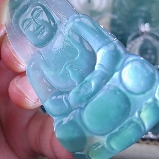 【闪购商品】翡翠颈饰未镶嵌天然翡翠