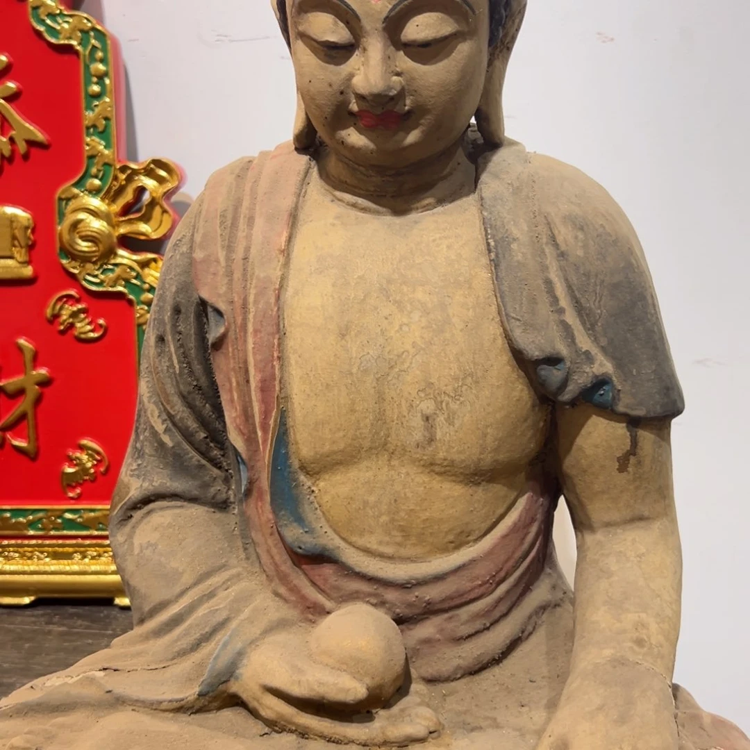 木开****家传统如来一尊佛像
