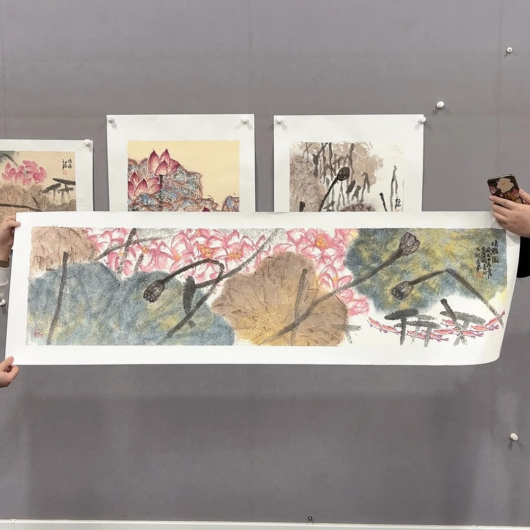 国画国画纯手绘作品请放心去藏