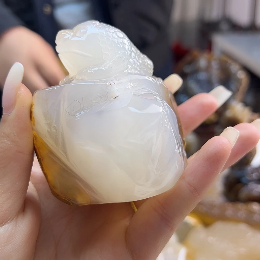 玛瑙/玉髓未镶嵌吊坠(不含链)