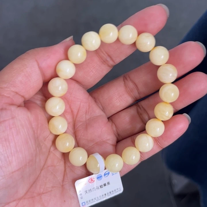 琥珀未镶嵌珠宝奇石M192号9+浓白