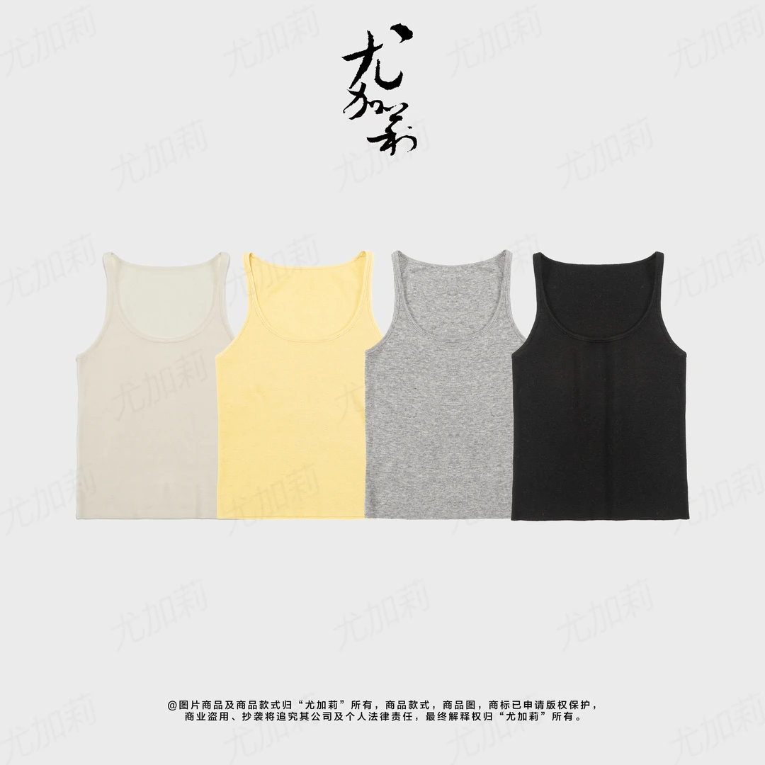 加莉精选【冷水手洗】绵羊毛48支舒适背心 分码