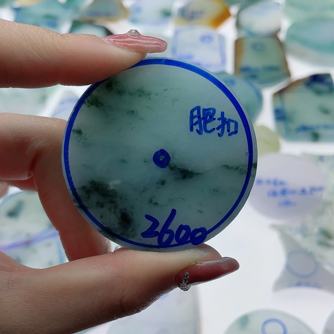 定制翡翠未镶嵌欧***部纯天然缅甸a货翡翠