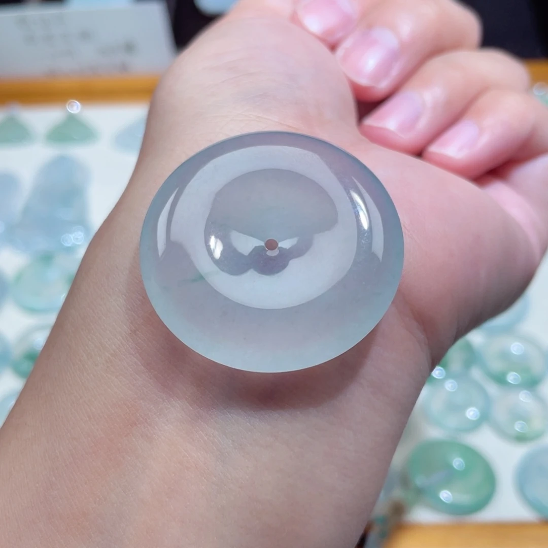 颈饰未镶嵌翡翠扣子