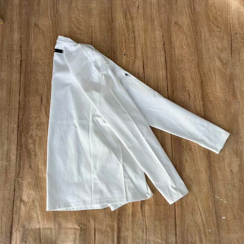 801-25款秋季长袖T恤，男女同款，袖口袋，特种面料