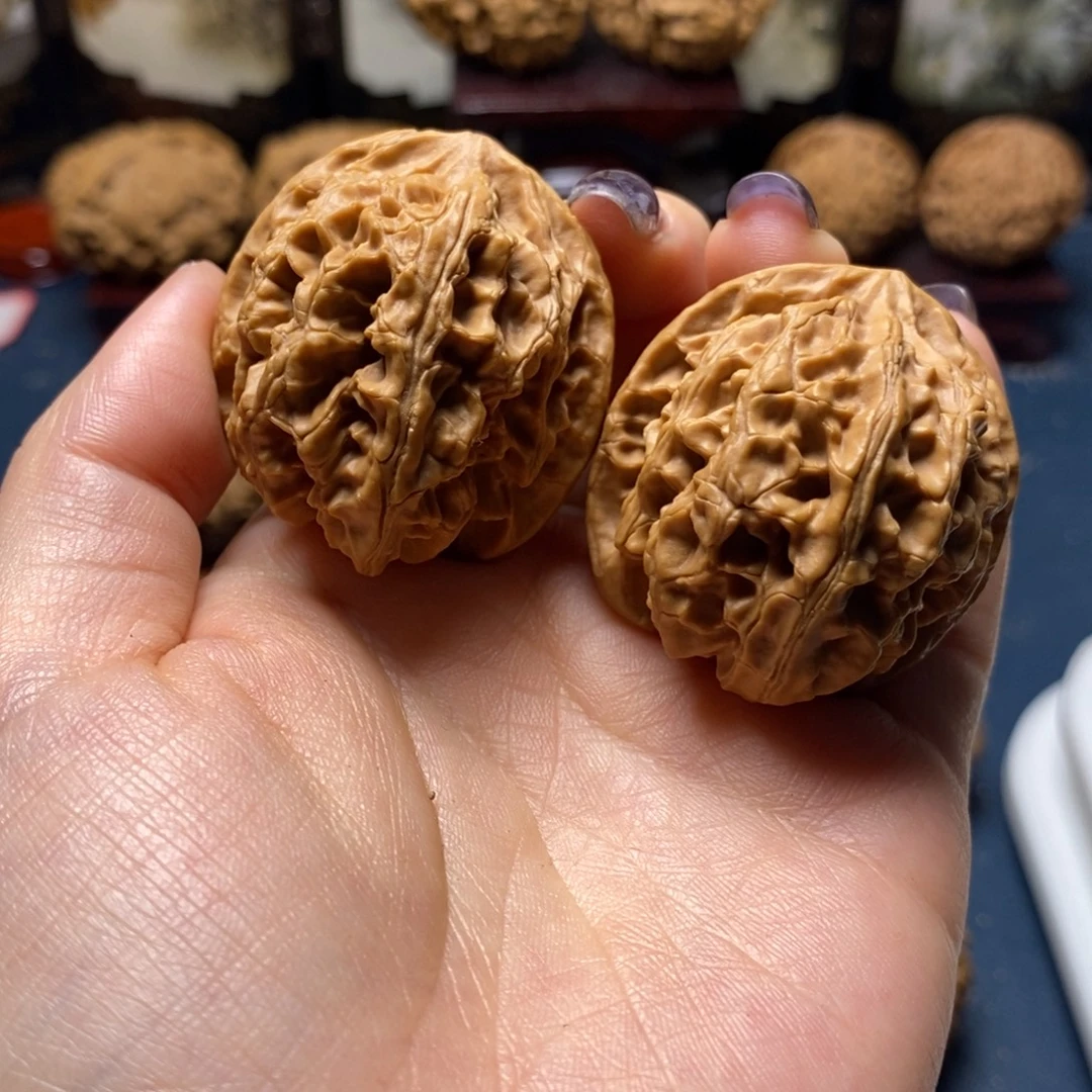 吊坠文玩核桃苹果园10