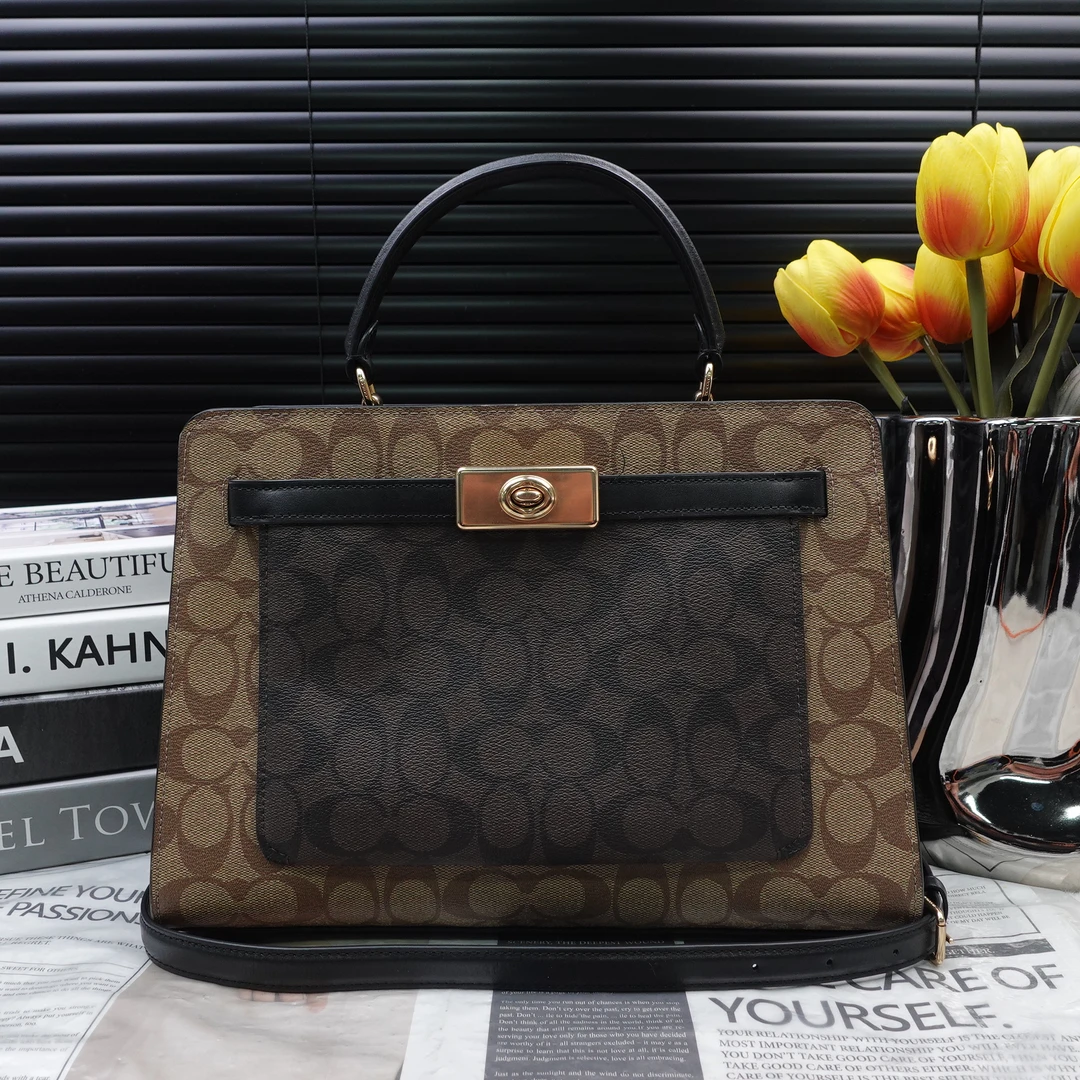 95新 COACH/蔻驰 单肩包/T10333581