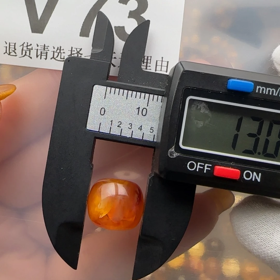 琥珀裸石未镶嵌琥珀蜜蜡微