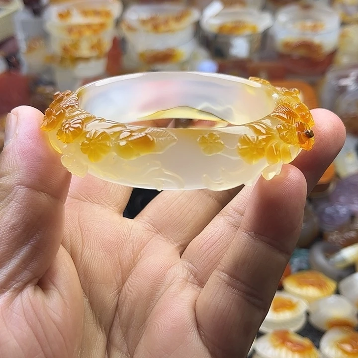 手镯玛瑙/玉髓未镶嵌