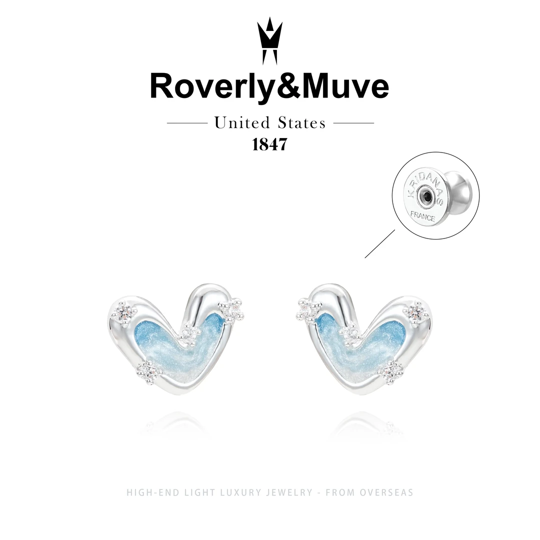 【海岛心跳】Roverly＆Muve设计师款耳钉F4526