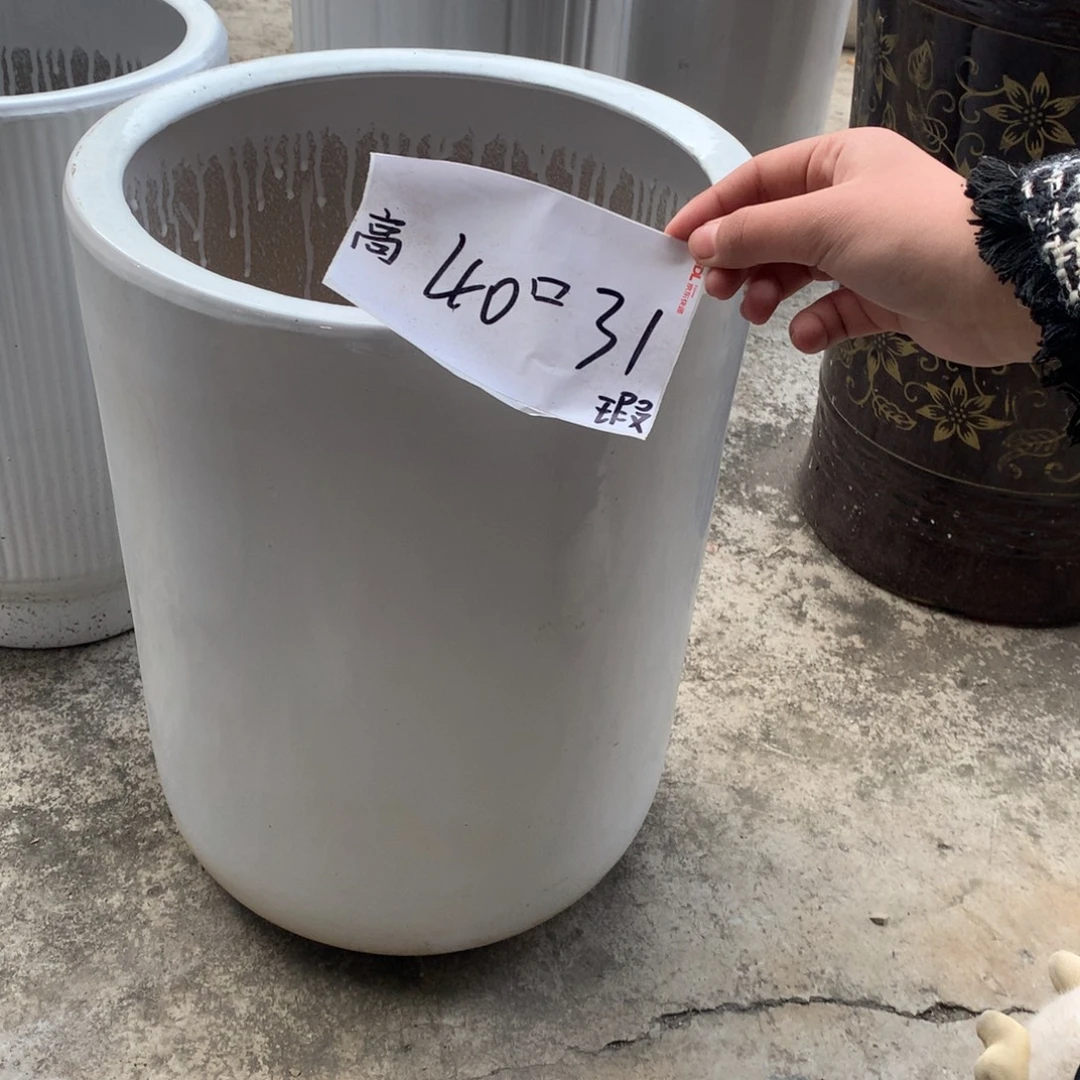 瑕疵高温陶瓷花盆