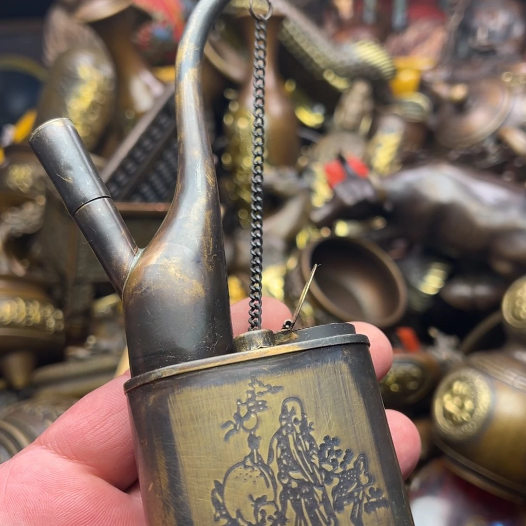 茶壶香炉铜器摆件