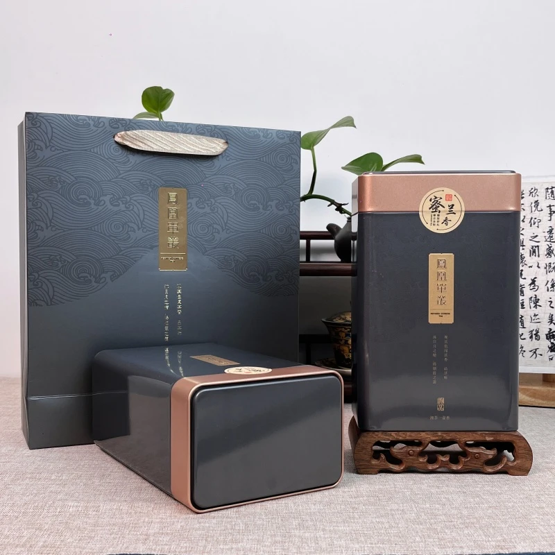 正宗潮州凤凰单丛茶浓香型蜜兰香单枞茶乌龙茶500g茶叶礼盒装