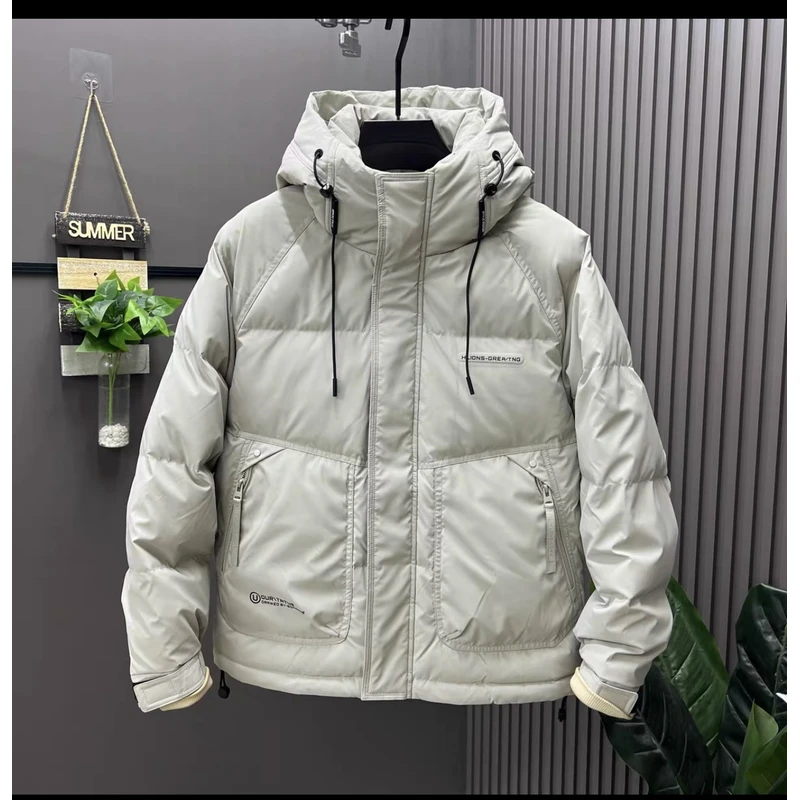 【塔尖之王】冬季男士休闲百搭工装滑雪服时尚保暖情侣连帽外套623