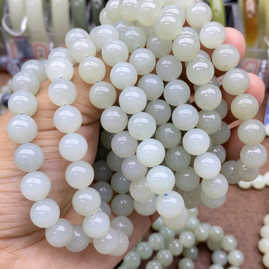 手串未镶嵌和田玉卡10