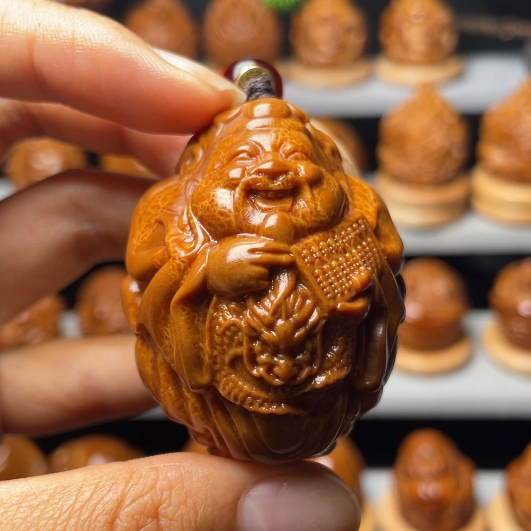 吊坠橄榄核算盘龙财单籽4.0