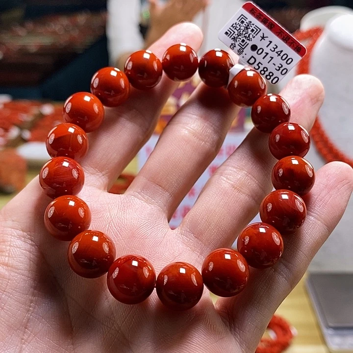 未镶嵌瓦西   12mm  多样性发一南红玛瑙