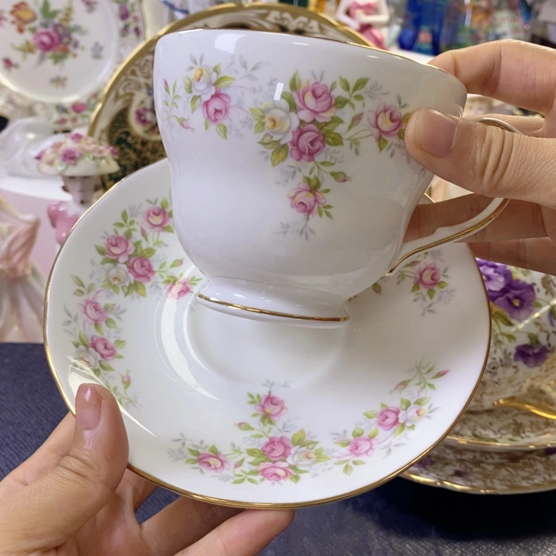 瓷器欧瓷咖啡杯水晶杯