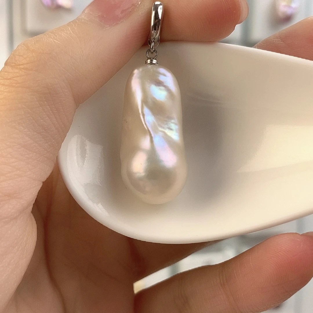 淡水珍珠颈饰合金