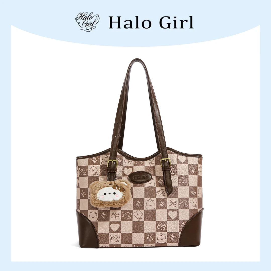 一张同学【长约32宽12高27单位厘米】时尚单肩腋下包C7983咖