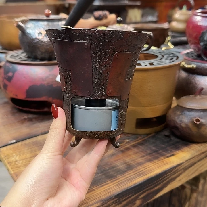 紫铜手工制作摆件一个