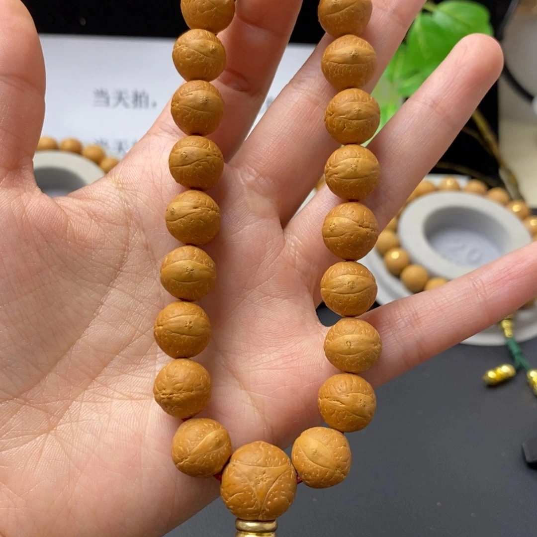 吊坠凤眼菩提12手串