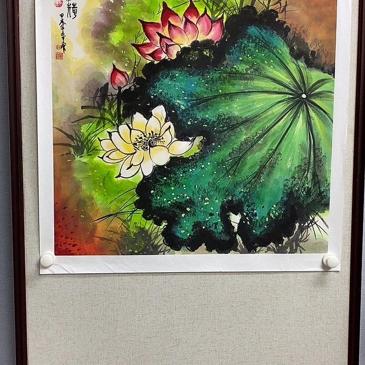 国画亲笔手绘原创