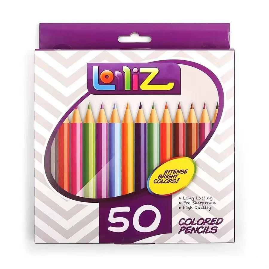 M0657 50色彩铅简约多色