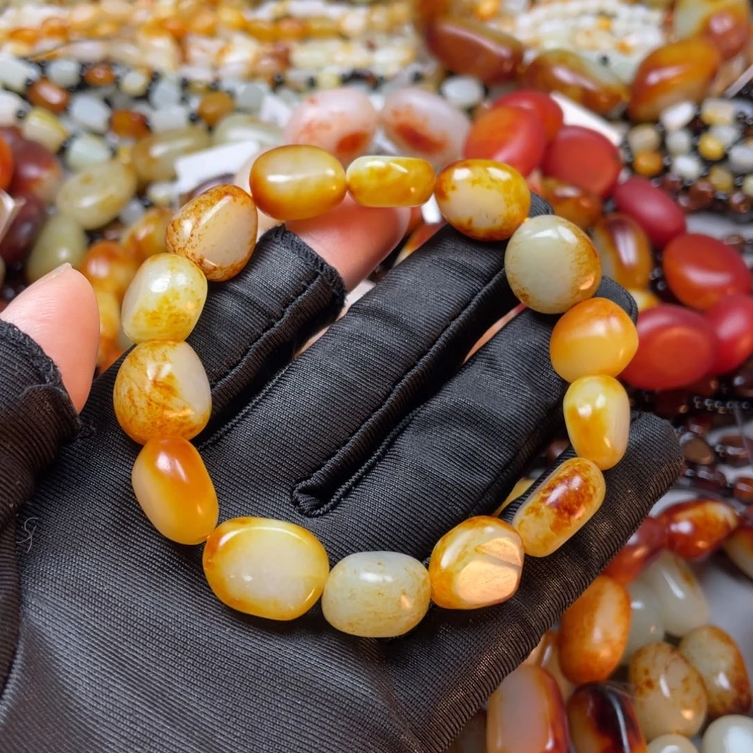 和田玉手链未镶嵌